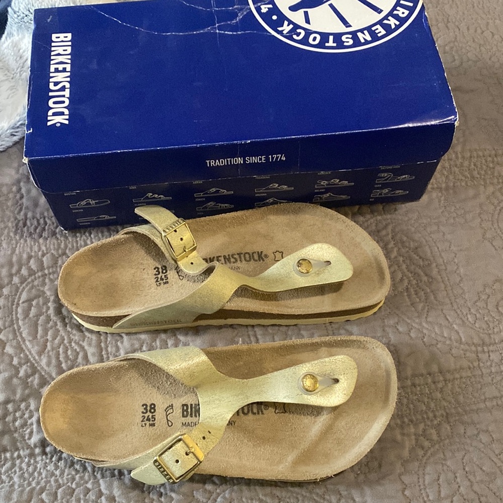 New Birkenstock sandals